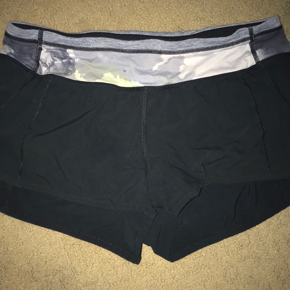 Black Lulu Shorts
